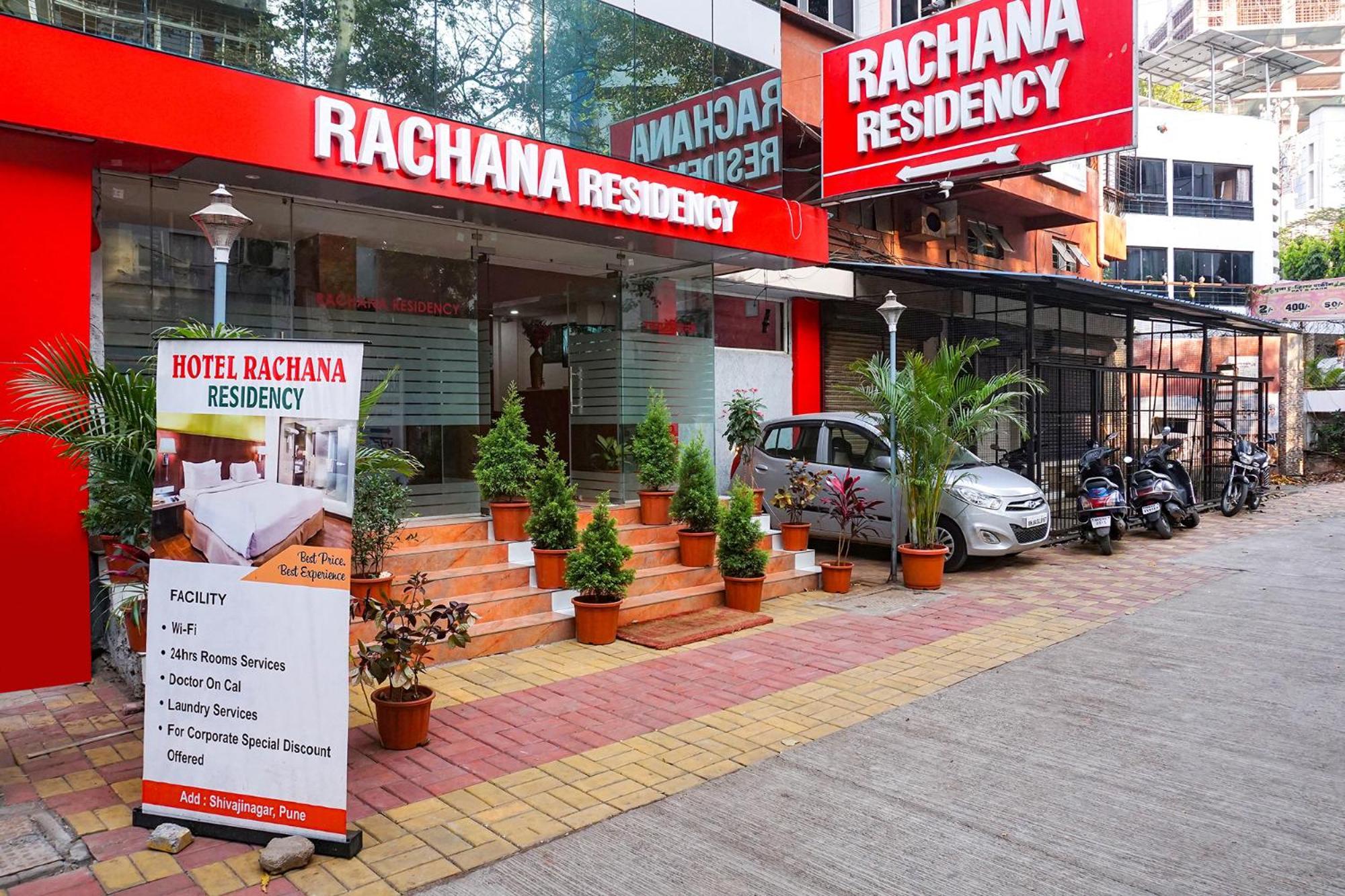 Fabhotel Rachana Residency - Nr Shivaji Nagar Metro Station 푸네 외부 사진